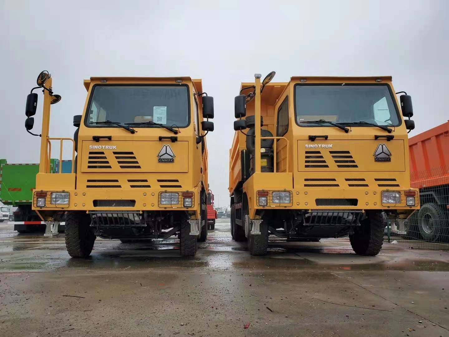 ZZ5707S3840AJ 70 تن کامیون سنگین استخراج با کابین HW7D
