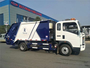6001 - 10000L کامیون مخصوص جمع آوری زباله از نوع کامیون / سوخت دیزل نوع خاص