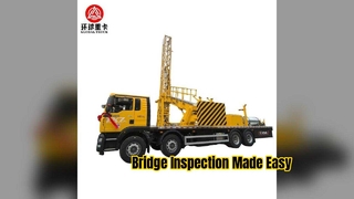 HOWO Bridge Inspection Vehicle Under Bridge Access