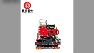 قدرت کامیون تانک خمپاره انداز Shacman 8x6 Oilfield