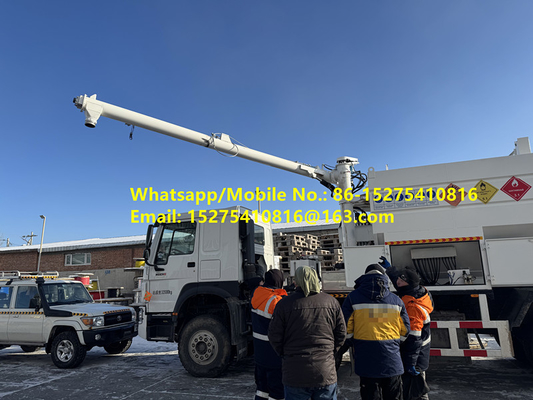 ارزش خوب سفارشی HOWO 15/20/25T BCLH-15 در محل مخلوط دانه دار آمونیم انفجاری ANFO کامیون امولسیون انفجاری متحرک واحد تولید مغولستان уул уурхайн тэсэлгээний MEMU MMU BCLH/BCZH/BCRH