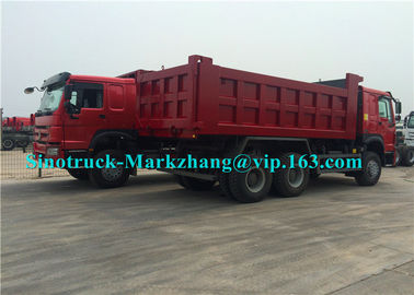 کامیون 6x4 استفاده شده SINOTRUK HOWO 10 تن چرخ استفاده شده کامیون گمپر