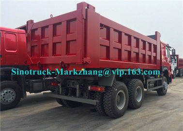 کامیون 6x4 استفاده شده SINOTRUK HOWO 10 تن چرخ استفاده شده کامیون گمپر