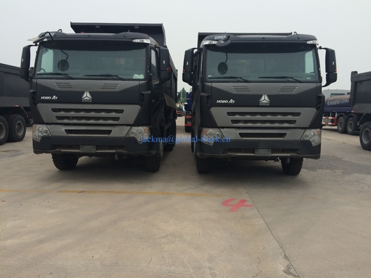 Sinotruck HOWO 6X4 336-430HP استفاده شده آمپر کامیون Tipper HOWO 6X4 آمپر کامیون