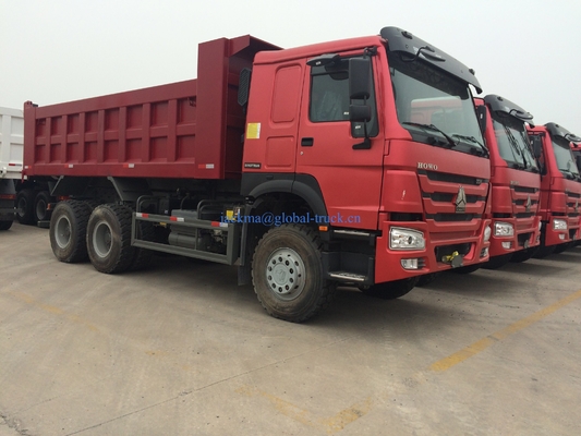 کامیون 6x4 استفاده شده SINOTRUK HOWO 10 تن چرخ استفاده شده کامیون گمپر