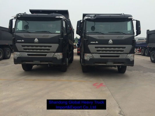 کامیون باربری سنگین 6x4 دیزل 40T ظرفیت بار ABS سیستم ترمز