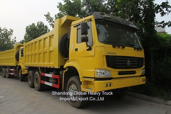 Sinotruk HOWO 6X4/8X4 30Ton 10 چرخ 371HP 380HP 400HP کامیون کپی