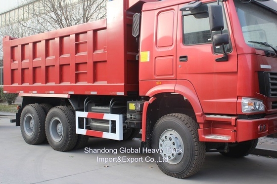 سینوتراک HOWO 10 چرخ 6X4 336HP 371HP 420HP 20ton 60ton کامپ ترمپ