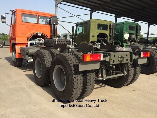 ۳۷۱HP ۳۷۵HP ۴۲۰HP کامیون های Prime Mover جدید استفاده شده Sinotruck Sino 6*4 Sinotruk HOWO کامیون تراکتور