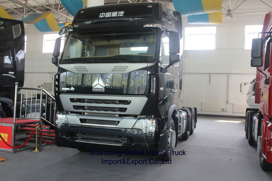 ۳۷۱HP ۳۷۵HP ۴۲۰HP کامیون های Prime Mover جدید استفاده شده Sinotruck Sino 6*4 Sinotruk HOWO کامیون تراکتور