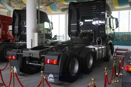 ۳۷۱HP ۳۷۵HP ۴۲۰HP کامیون های Prime Mover جدید استفاده شده Sinotruck Sino 6*4 Sinotruk HOWO کامیون تراکتور