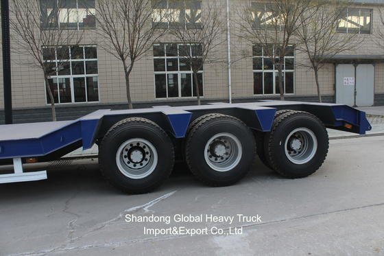شاسی ۶۰ تن ۳ محور ۲ محور Lowboy Lowbed Lowbed نیمه تریلر