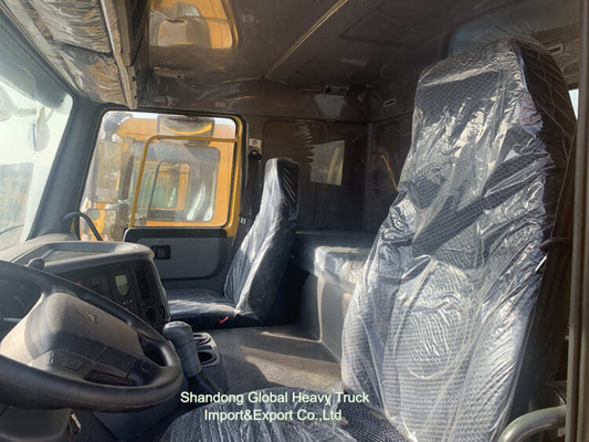 راننده سمت چپ و سمت راست Sinotruck 15 25 35 تن HOWO 371HP 375HP 400HP 6X4 8X4 استفاده شده