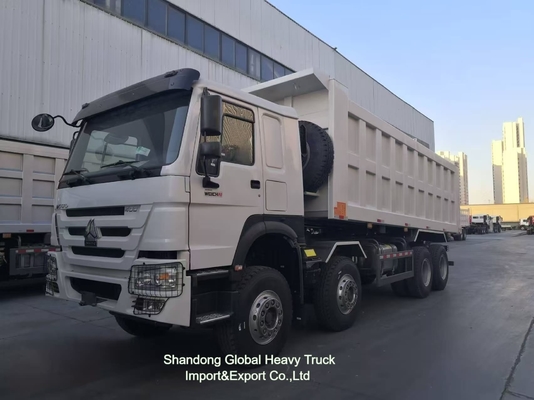 سینوتروک HOWO 371HP-380HP 25t-100t حمل و نقل سنگین استفاده شده کامیون تحویل 12 چرخ الکتریکی