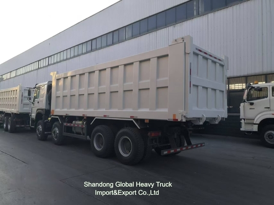 سینوتروک HOWO 371HP-380HP 25t-100t حمل و نقل سنگین استفاده شده کامیون تحویل 12 چرخ الکتریکی