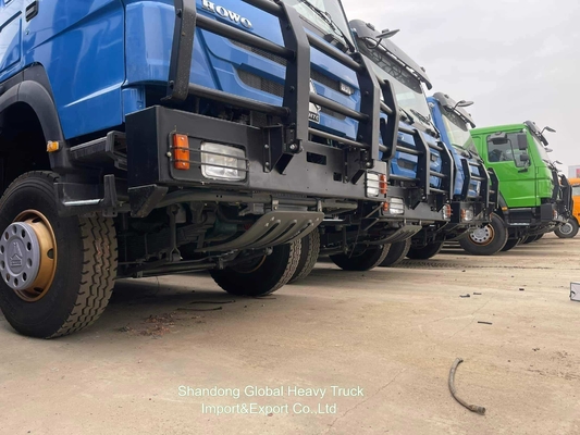 کامیون سنگین جدید استفاده شده HOWO 371HP 400HP 6X4 8X4 کامیون حمل و نقل