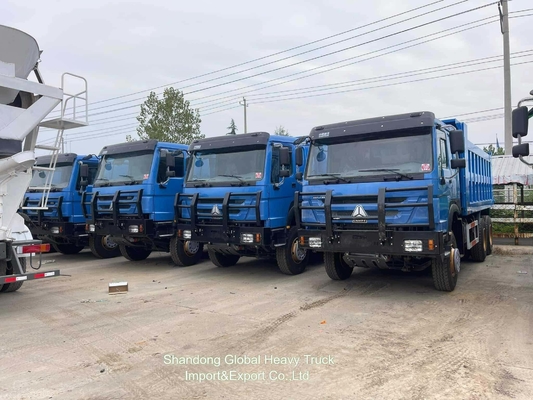 کامیون سنگین جدید استفاده شده HOWO 371HP 400HP 6X4 8X4 کامیون حمل و نقل