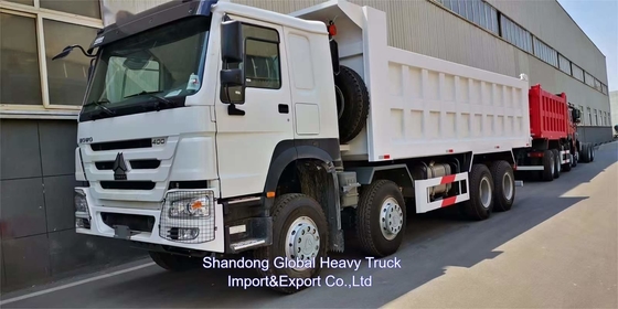 ماشين سينوتراک چيني هو 400 اسب بخار 8x4 ميني 60 تن کنتر