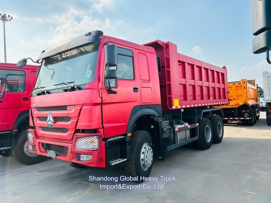 کامیون های باربری هووو تریپر 6X4 2024 کامپ 10 چرخ 40 تن کامیون