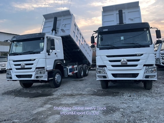 کامیون های باربری هووو تریپر 6X4 2024 کامپ 10 چرخ 40 تن کامیون