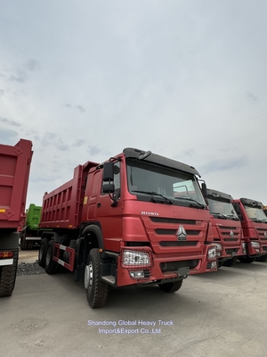 کامیون های باربری هووو تریپر 6X4 2024 کامپ 10 چرخ 40 تن کامیون