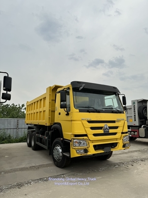 Sinotruck HOWO 25t-100t 8*4 دیزل استفاده شده حمل و نقل کامیون تحویل 12 چرخ کامیون