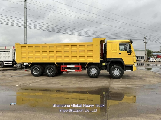 Sinotruck HOWO 25t-100t 8*4 دیزل استفاده شده حمل و نقل کامیون تحویل 12 چرخ کامیون