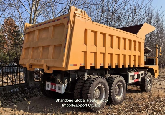 کامیون جدید 42 تن 6 * 4 375HP کامیون بزرگ استخراج معدن TL855B Nowa Gold Mine