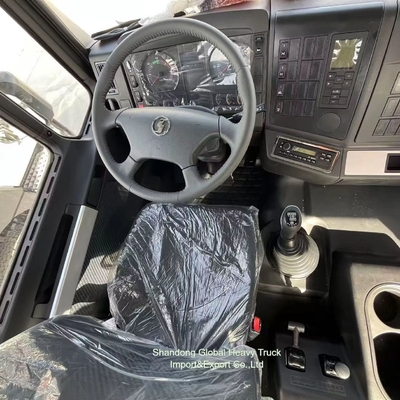 شاکمن کامپ کامیون تراکتور سر استفاده شده شاکمن F3000 X3000 6X4 371HP دست دوم کامپ کامیون