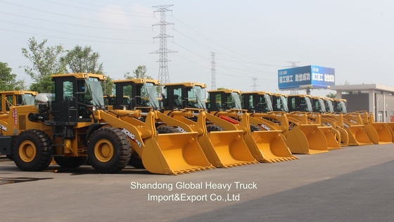 استفاده شده جدید Zl958 OEM تراکتور ساختمانی هیدرولیک سنگین وظیفه 4 Wd مینی چرخ پیشانی بارگیری