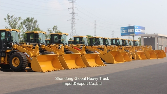 استفاده شده جدید Zl958 OEM تراکتور ساختمانی هیدرولیک سنگین وظیفه 4 Wd مینی چرخ پیشانی بارگیری