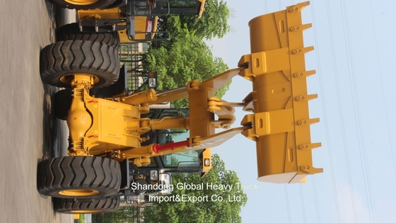 استفاده شده جدید Zl958 OEM تراکتور ساختمانی هیدرولیک سنگین وظیفه 4 Wd مینی چرخ پیشانی بارگیری