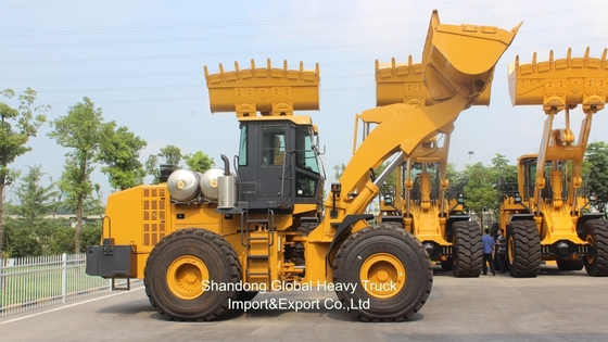 استفاده شده جدید OEM تراکتور ساختمانی هیدرولیک سنگین وظیفه 4 Wd مینی چرخ پیشانی بارگیری