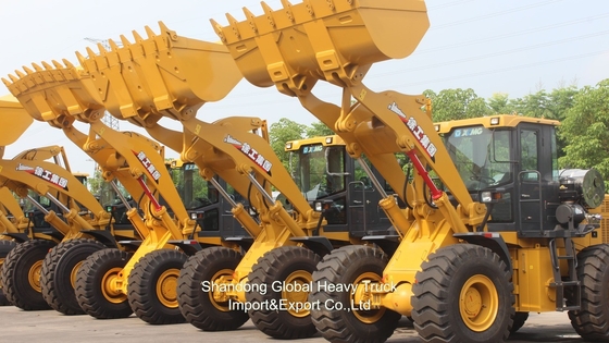 استفاده شده جدید OEM تراکتور ساختمانی هیدرولیک سنگین وظیفه 4 Wd مینی چرخ پیشانی بارگیری