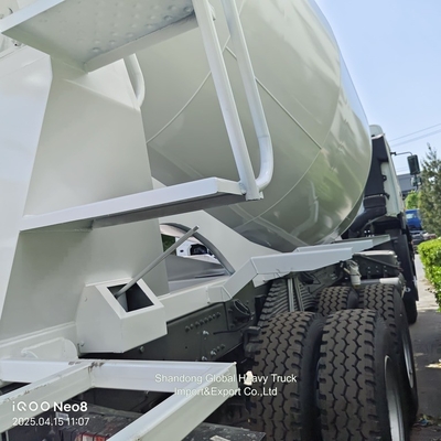 مخلوط کننده 10 چرخ HOWO 6X4 8cbm 9cbm 371HP کامیون مخلوط کن بتن
