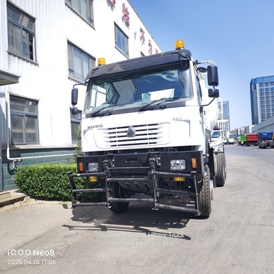 مخلوط کننده 10 چرخ HOWO 6X4 8cbm 9cbm 371HP کامیون مخلوط کن بتن