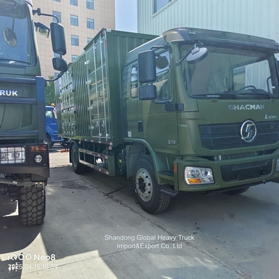 Sinotruk HOWO 4X2 کامیون باربری کامیون یخچال کامیون جعبه کامیون