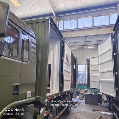 چین Sinotruk HOWO 4X2 6X4 کامیون باربری سنگین فریزر خنک کننده