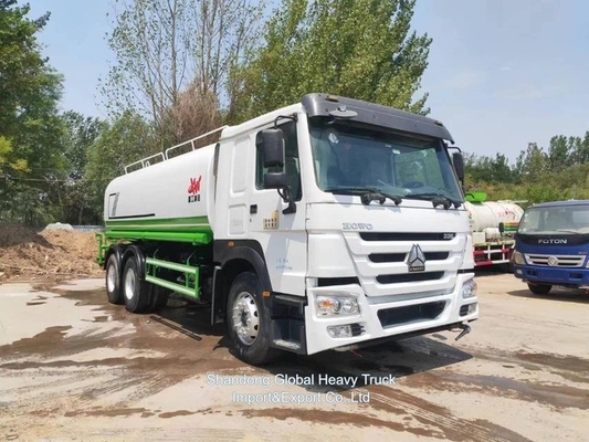 20000L 30000 لیتر جدید استفاده شده Sinotruk HOWO 6 * 4 آب ریزنده مخزن آب مخزن کامیون