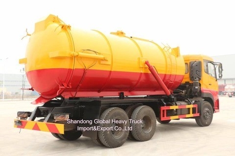 دونگفنگ 6*4 حالت بالا 290HP وانت آب فاضلاب آب فاضلاب آب فاضلاب