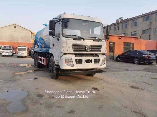 دونگفنگ 4cbm 4*2 کامیون مکش فاضلاب فاضلاب مکش خلاء تانکر کامیون
