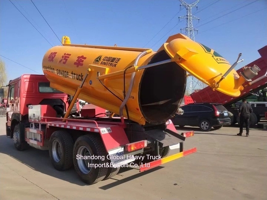 دونگفنگ 6X4 18cbm 18tons وانتهای فاضلاب وانتهای فاضلاب وانتهای فاضلاب