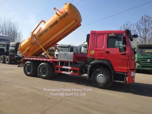 دونگفنگ 6X4 18cbm 18tons وانتهای فاضلاب وانتهای فاضلاب وانتهای فاضلاب