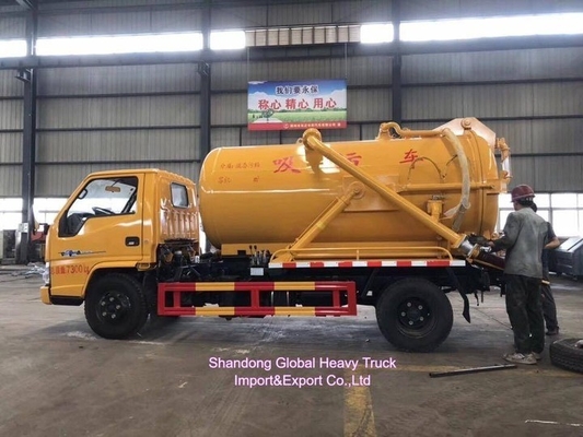 Dongfeng HOWO راه حل های کامیون با ظرفیت بالا کامیون مکش مدفوع، ماشین تصفیه فاضلاب