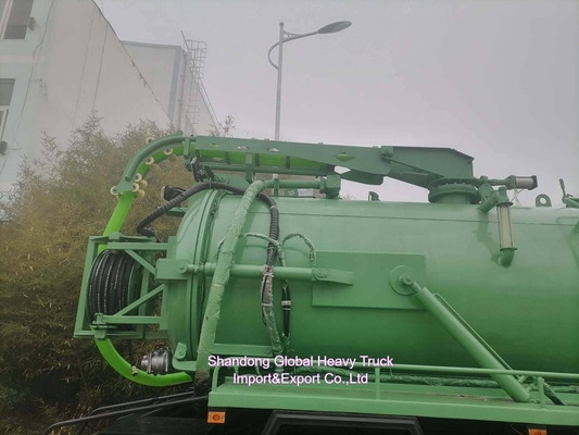 سینوتروک 371HP 18000L خلاء آب فاضلاب مکش تانکر کامیون قیمت کارخانه