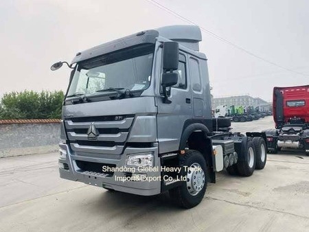371HP و 420HP Sinotruck HOWO A7 6X4 تراکتور کامیون با 12.00R20 لاستیک