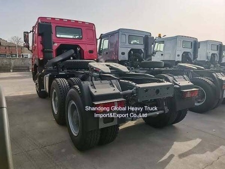 سینوتراک استفاده شده HOWO 6X4 12wheeler 371HP 375 420HP تراکتور کامیون Prime Mover تراکتور سر برای فروش