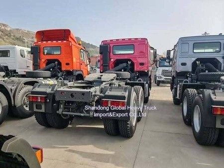 سینوتراک استفاده شده HOWO 6X4 12wheeler 371HP 375 420HP تراکتور کامیون Prime Mover تراکتور سر برای فروش