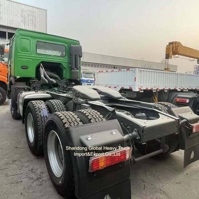 Howo 6x4 تراکتور کامیون استفاده شده Sinotruk LHD RHD رانندگی طولانی راه دور تریلر کامیون سر