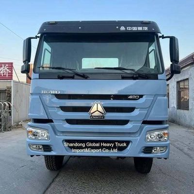 371HP و 420HP Sinotruck HOWO A7 6X4 تراکتور کامیون با 12.00R20 لاستیک برای حمل سنگین